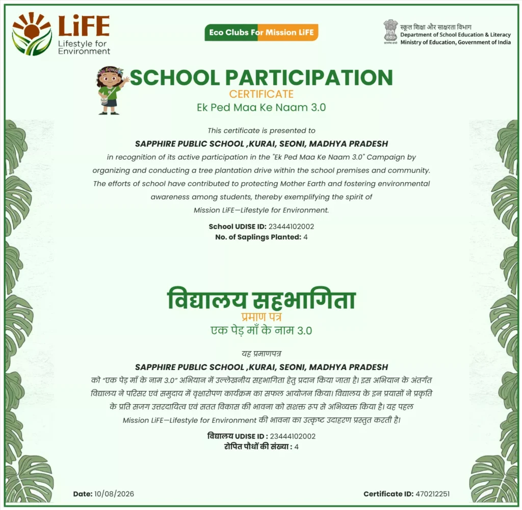 Mission LiFE sps